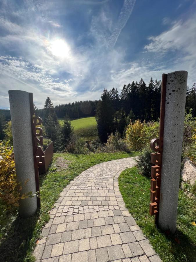 Apartment Annis Panoramablick Pool Sauna Tennis Schonach im Schwarzwald Exterior photo